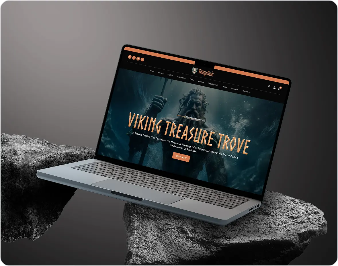 Viking Gods - E-commerce Website